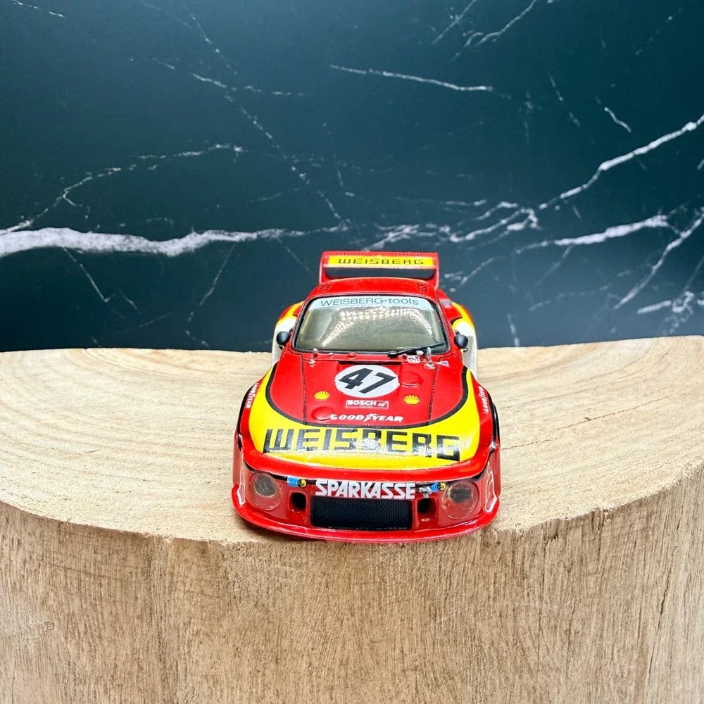 Record Porsche 935 Turbo Georg Loos Gelo Racing 1:43 Scale Model Car France Red